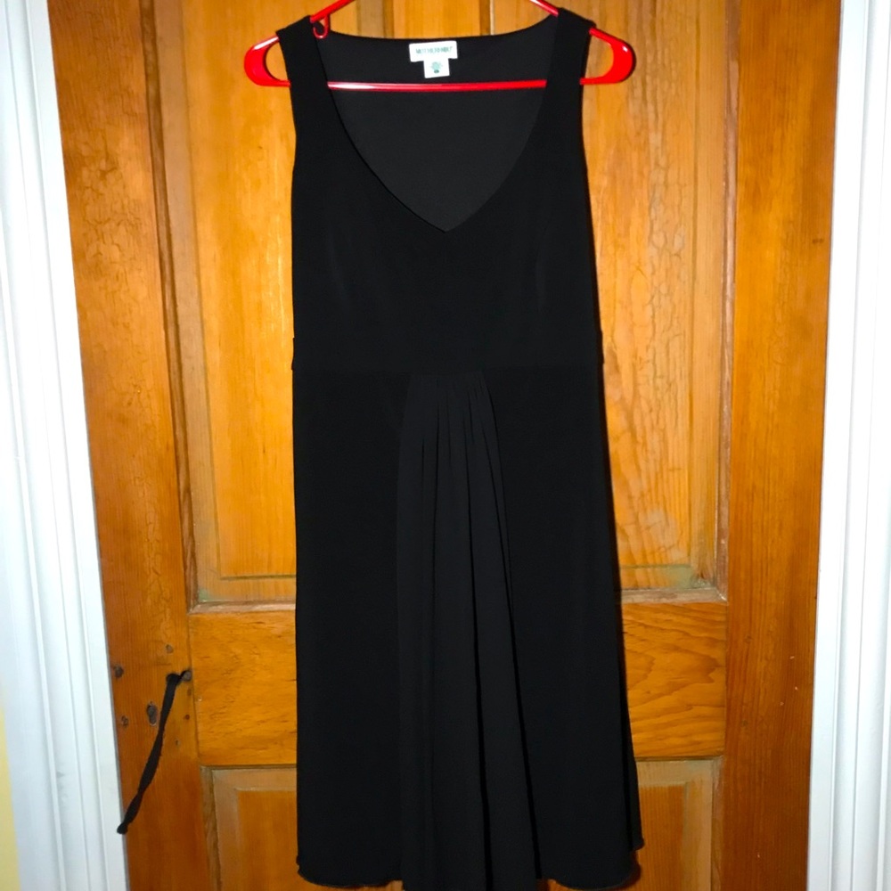 Motherhood maternity black dress